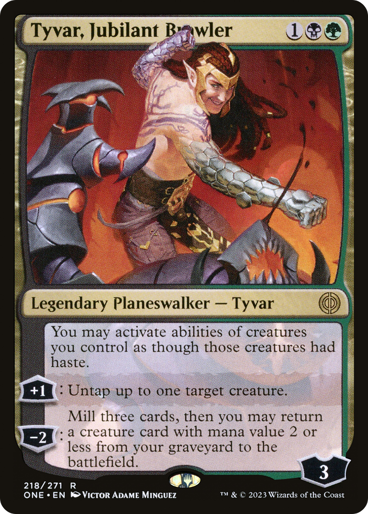 Tyvar, Jubilant Brawler - Foil