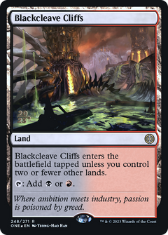 Blackcleave Cliffs (248) (Prerelease) - Foil