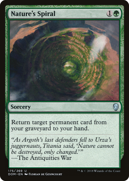 Nature's Spiral - Foil