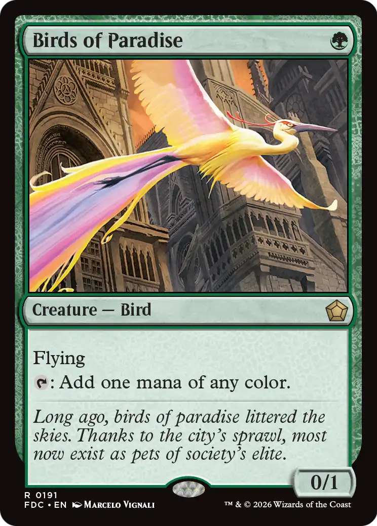 Birds of Paradise (FDC)