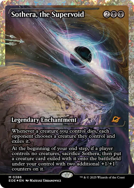 Sothera, the Supervoid (0386) (Showcase) - Fracture Foil