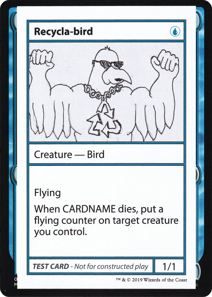 Recycla-bird (No PW Symbol)