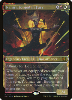 Nahiri, Forged in Fury (0215) (Showcase) - Halo Foil