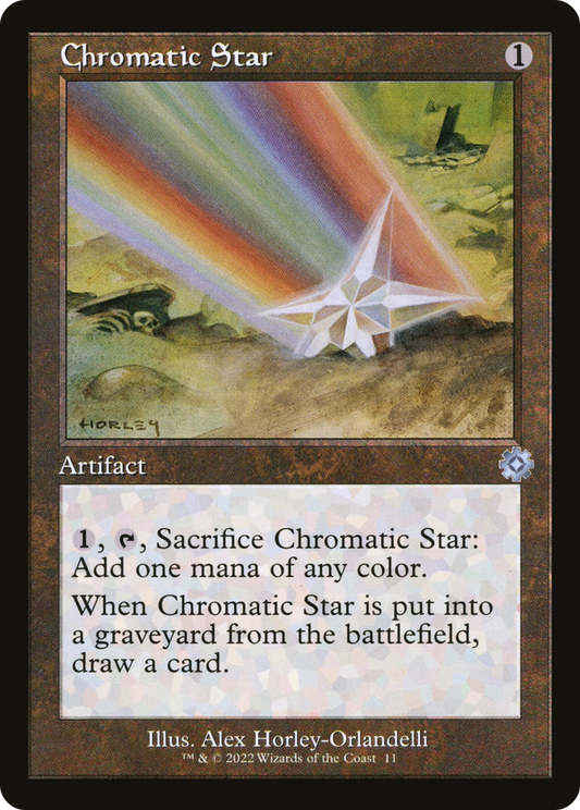 Chromatic Star (011) (Retro Frame) - Foil