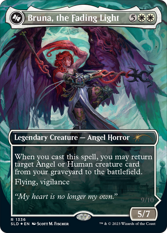 Bruna, the Fading Light // Brisela, Voice of Nightmares (1336) (Borderless) - Foil