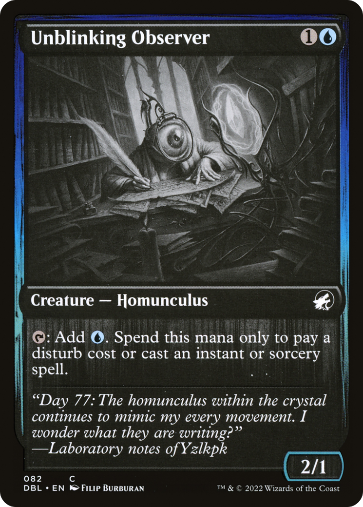 Unblinking Observer - Foil