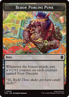 Bebop, Porcine Punk  Token (0005) (TTMC)