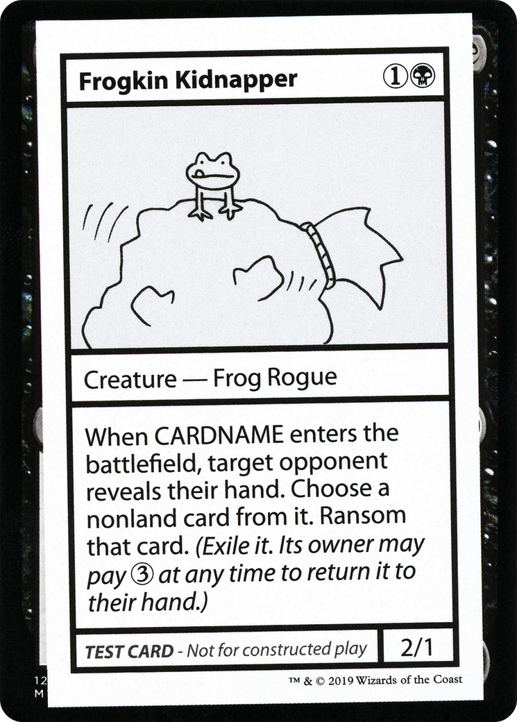 Frogkin Kidnapper (No PW Symbol)