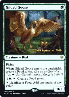 Gilded Goose (160) (Prerelease) - Foil