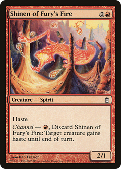 Shinen of Fury's Fire - Foil