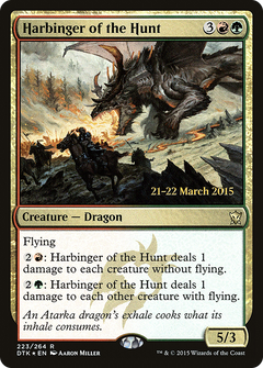 Harbinger of the Hunt (223) (Prerelease) - Foil