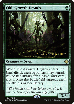 Old-Growth Dryads (199) (Prerelease) - Foil
