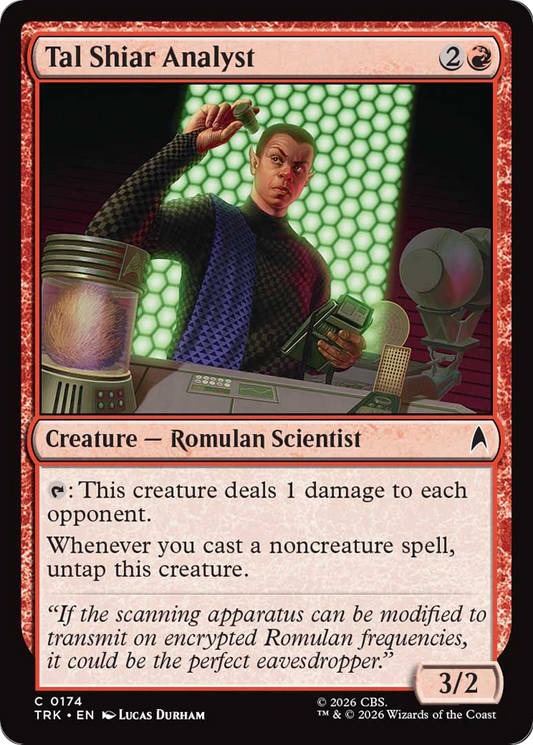 Tal Shiar Analyst (TRK)