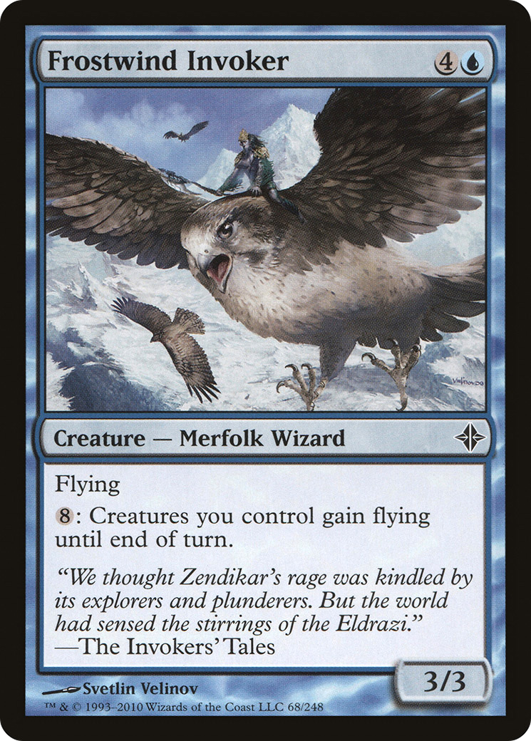 Frostwind Invoker - Foil