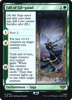 Fall of Gil-galad (0165) (Prerelease) - Foil