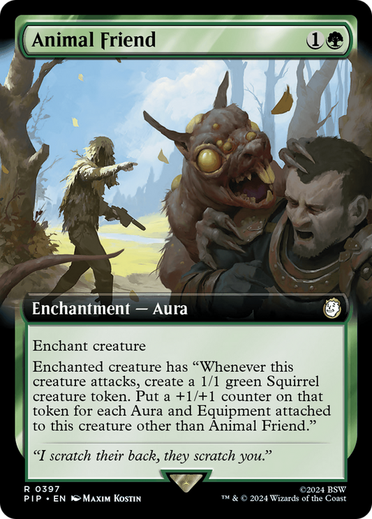 Animal Friend (0397) (Extended Art) - Foil