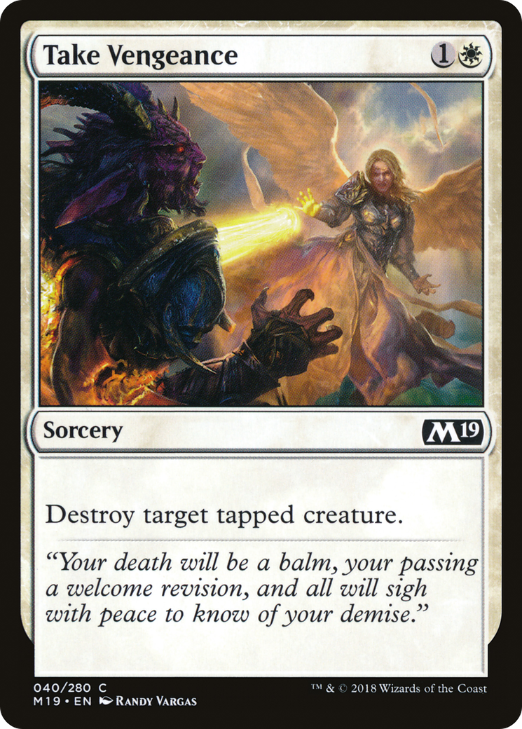 Take Vengeance - Foil