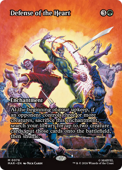 Defense of the Heart (0076) (Borderless) (MAR) - Foil