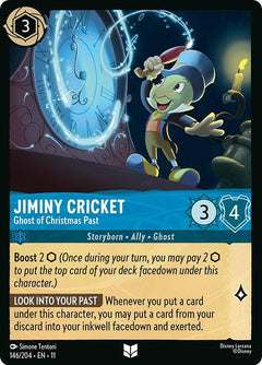 Jiminy Cricket, Ghost of Christmas Past (0146) - Cold Foil