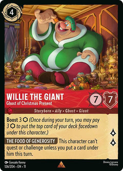 Willie the Giant, Ghost of Christmas Present (0126) - Cold Foil