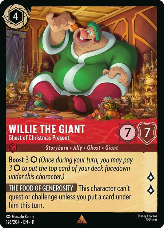 Willie the Giant, Ghost of Christmas Present (0126)