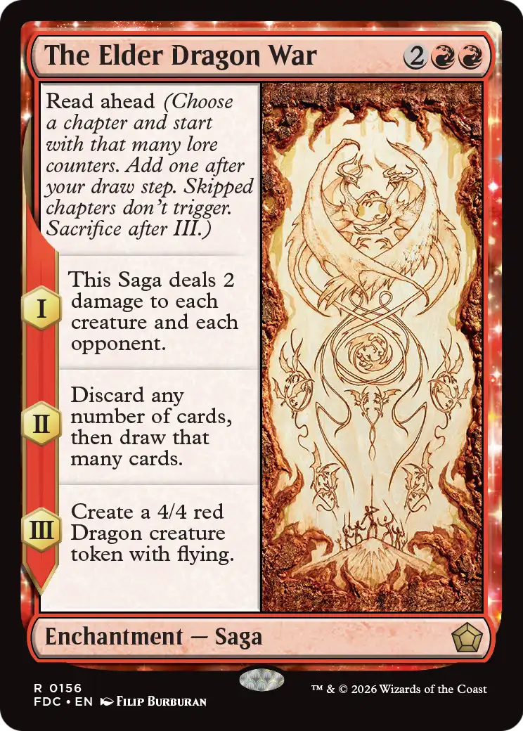 The Elder Dragon War (FDC)