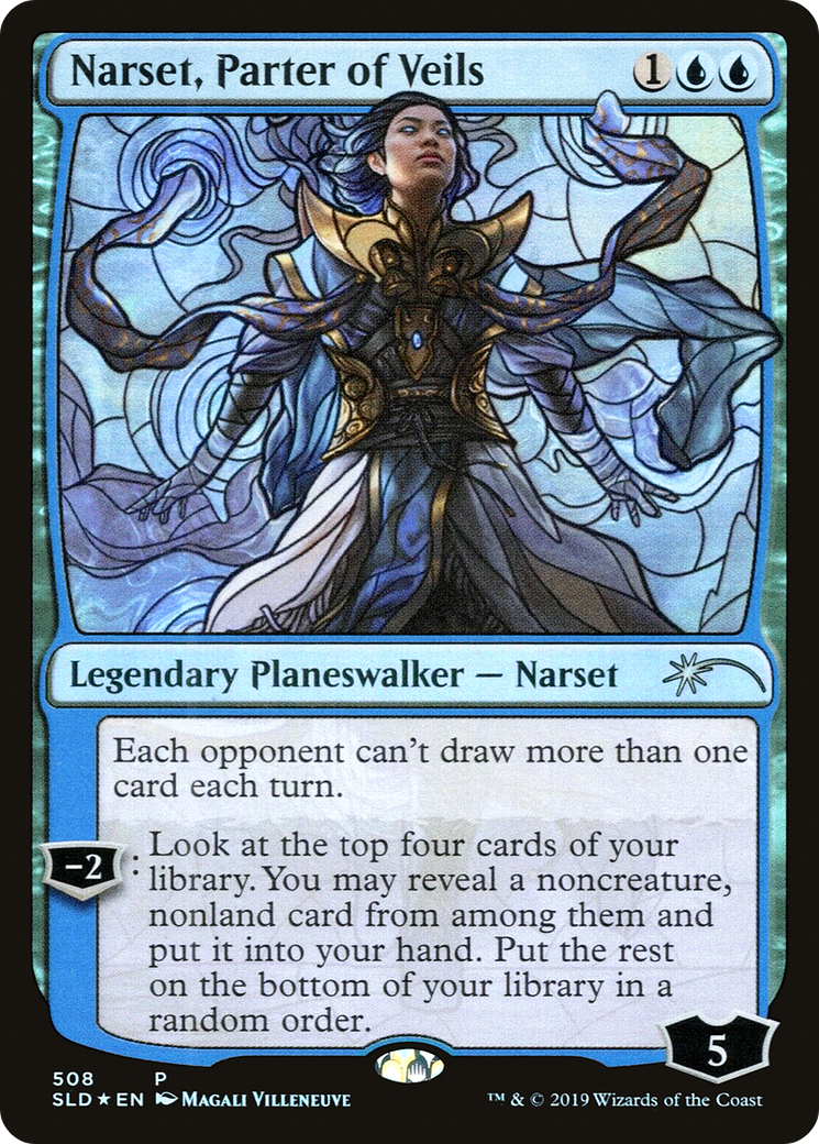 Narset, Parter of Veils (508) (Showcase) - Foil