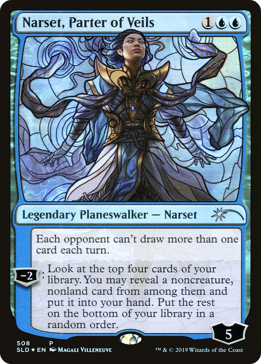 Narset, Parter of Veils (508) (Showcase) - Foil
