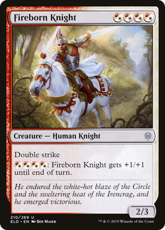 Fireborn Knight - Foil
