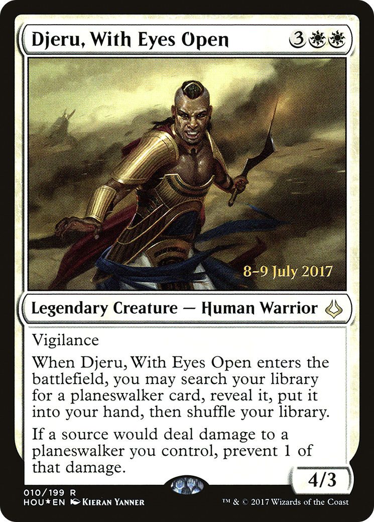 Djeru, With Eyes Open (010) (Prerelease) - Foil