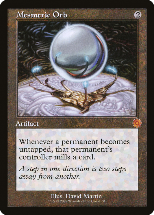 Mesmeric Orb (031) (Retro Frame) - Foil