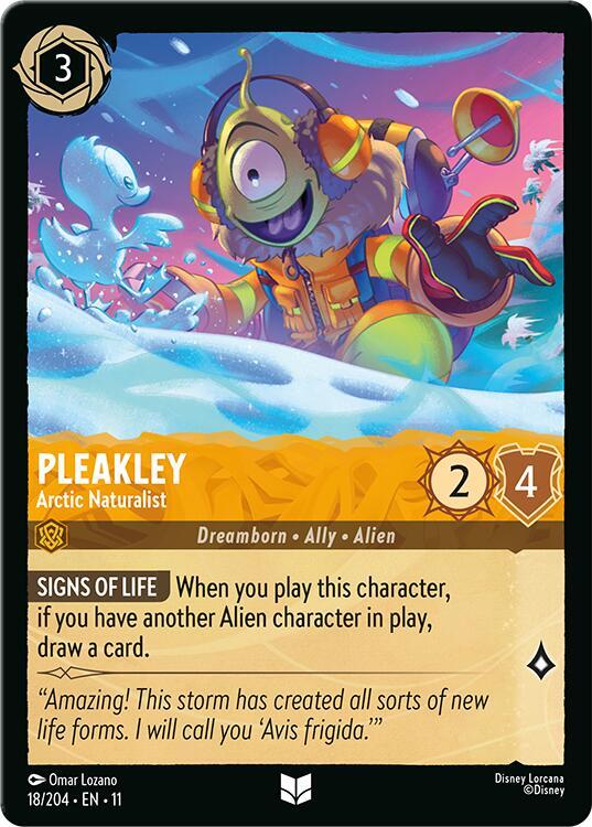 Pleakley, Arctic Naturalist (0018) - Cold Foil