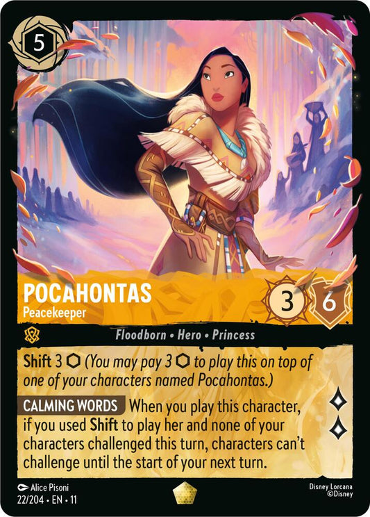 Pocahontas, Peacekeeper (0022) - Cold Foil