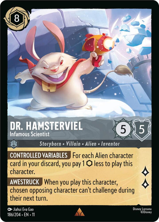 Dr. Hamsterviel, Infamous Scientist (0186) - Cold Foil