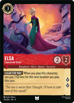 Elsa, Concerned Sister (0125) - Cold Foil