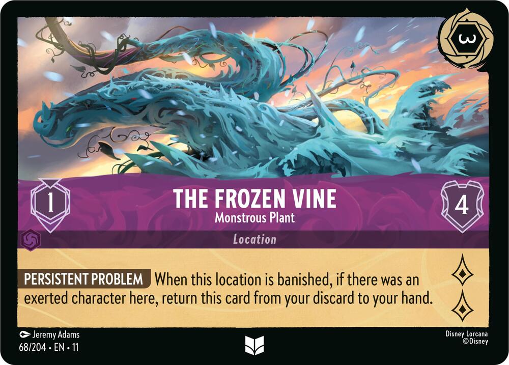 The Frozen Vine, Monstrous Plant (0068) - Cold Foil