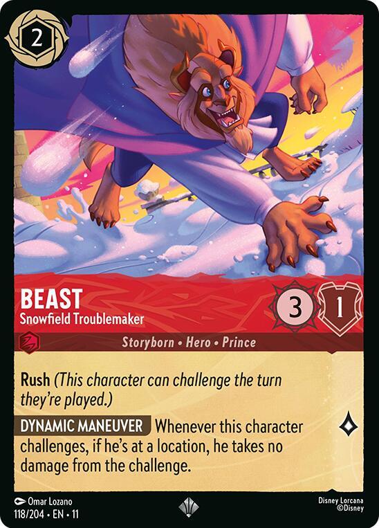 Beast, Snowfield Troublemaker (0118)