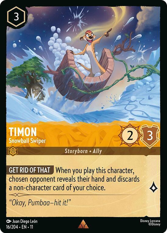 Timon, Snowball Swiper (0016)