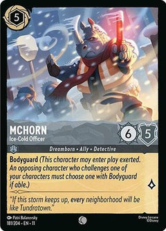 McHorn, Ice-Cold Officer (0181) - Cold Foil