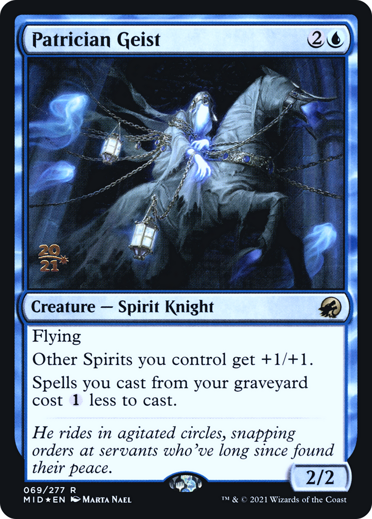 Patrician Geist (069) (Prerelease) - Foil