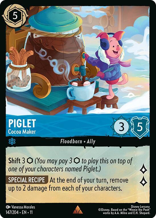 Piglet, Cocoa Maker (0147)