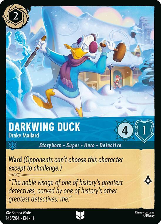 Darkwing Duck, Drake Mallard (0145) - Cold Foil