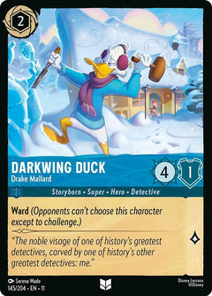 Darkwing Duck, Drake Mallard (0145) - Cold Foil