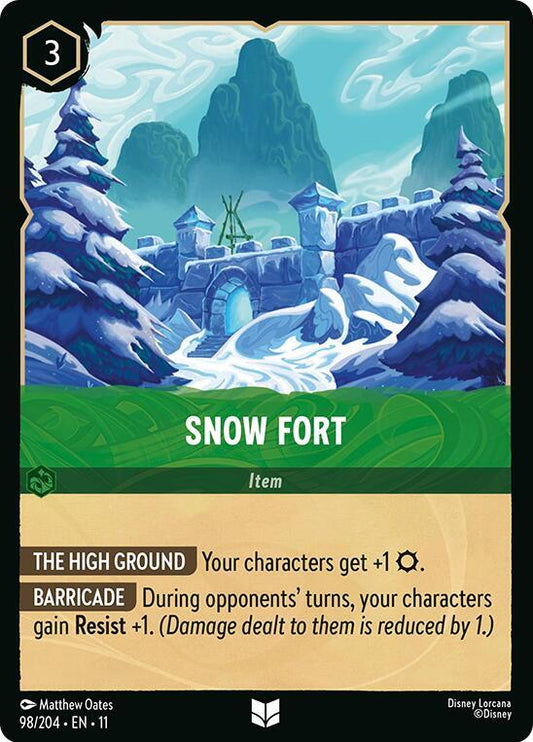 Snow Fort (0098) - Cold Foil