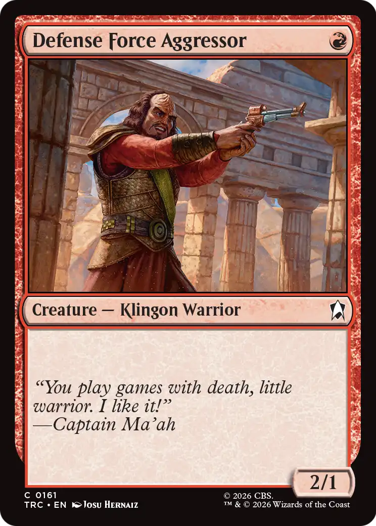 Defense Force Aggressor (TRC) - Surge Foil