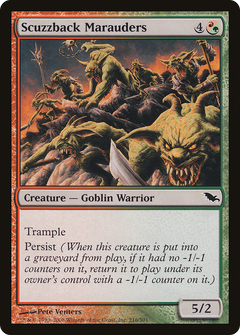 Scuzzback Marauders - Foil