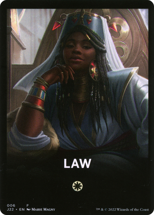 Law Theme Card