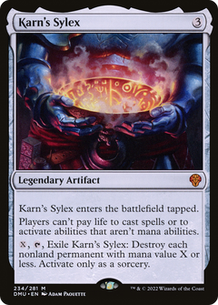 Karn's Sylex - Foil