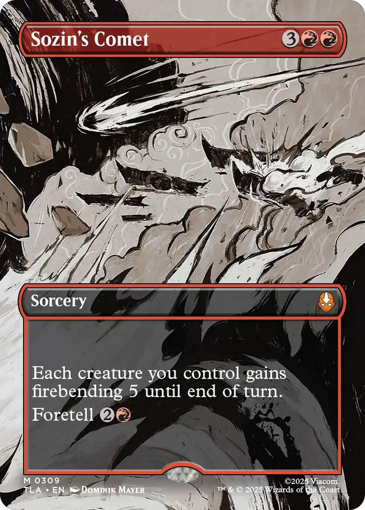 Sozin's Comet (0309) (Borderless) - Foil tla