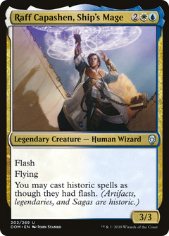Raff Capashen, Ship's Mage - Foil